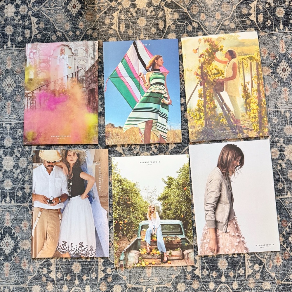 Anthropologie Catalog Collection 2015